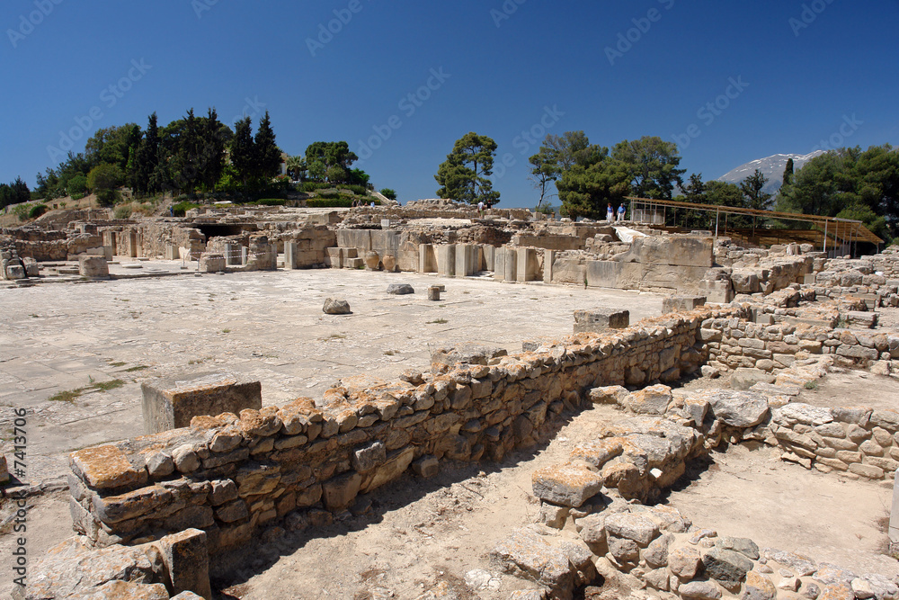 Phaitos site archéologique de crète