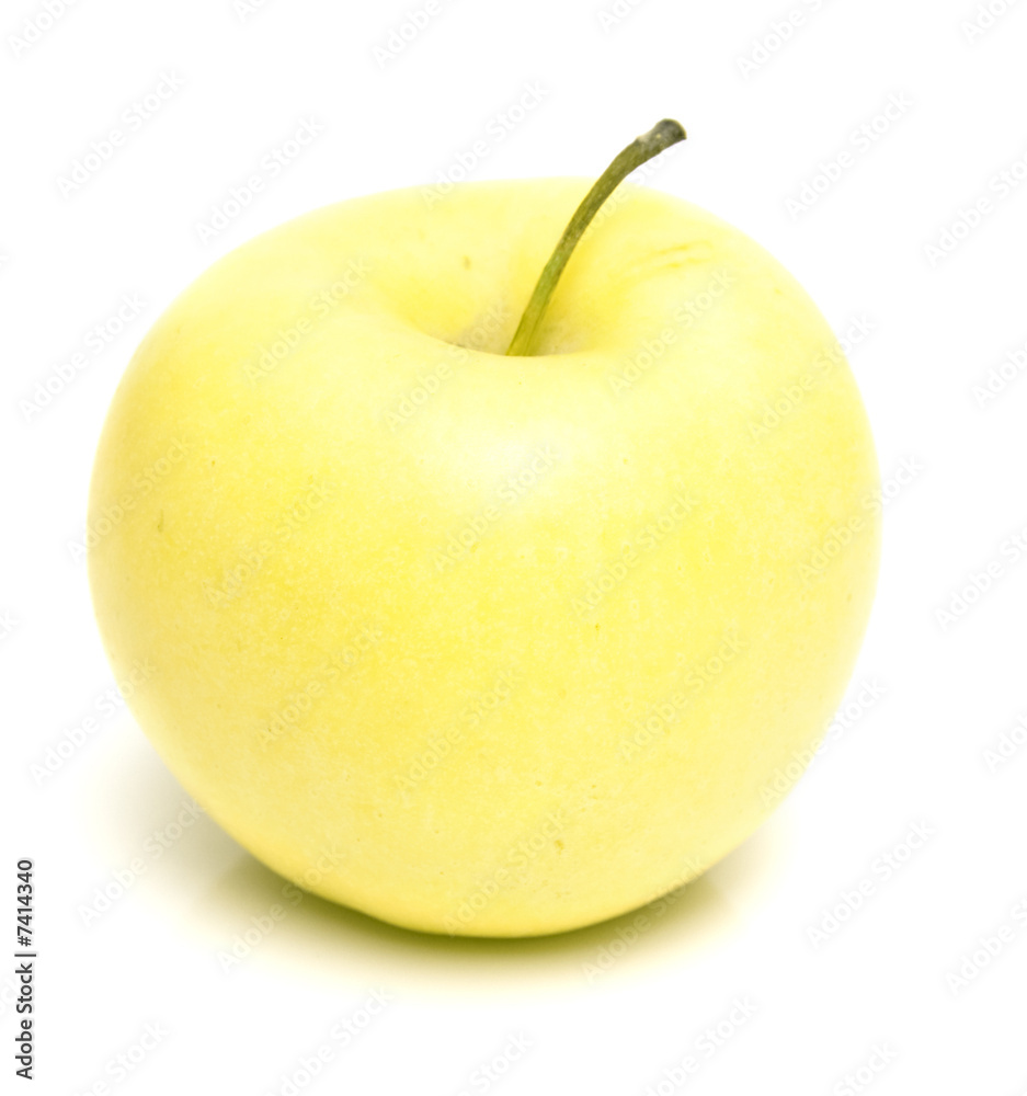 juicy yellow apple