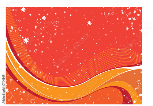 summery abstract image with a warm flowing feel