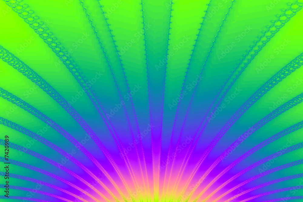 Fototapeta premium Spectral pattern