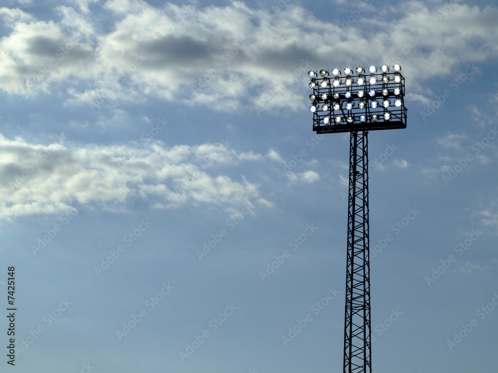 Obraz premium stadium floodlight