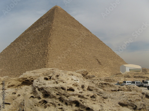 One of 7 Wonders: Cheops Pyramid, Cairo - Giza 