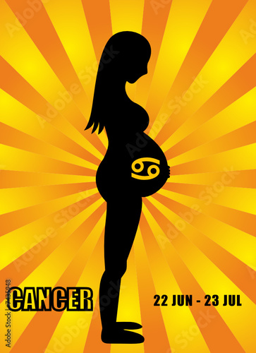 Femme enceinte : bébé Cancer (22 Jun - 23 Jul) 