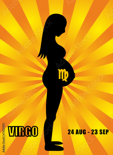 Femme enceinte : bébé Vierge (24 Aou - 23 Sep) 