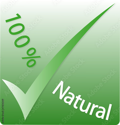 Logo "100% Natural"