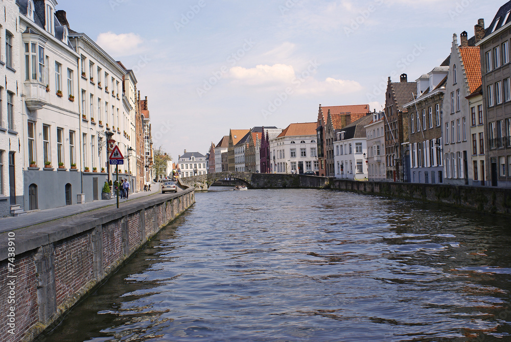 Fototapeta premium Brügge Grachte Belgien