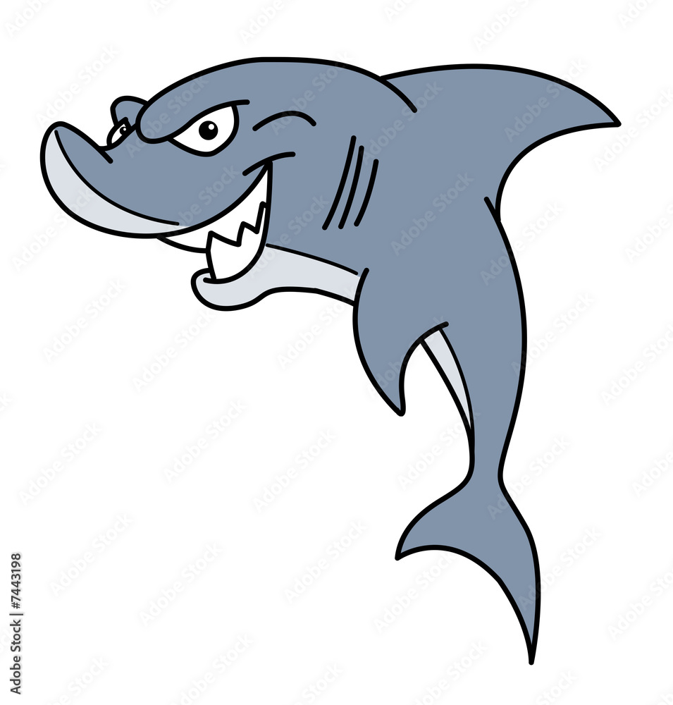 Fototapeta premium Hungry Shark