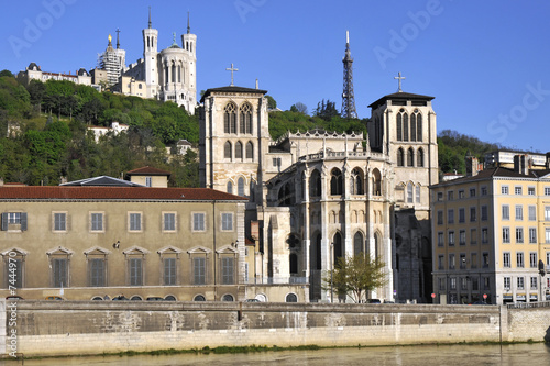 basilique Notre-Dame de Fourvière et cathédrale Saint-Jean, Lyon