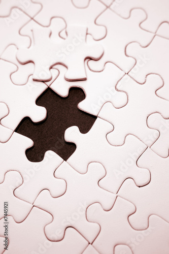 Missing piece of puzzle