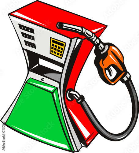 Gasoline pump squeezed