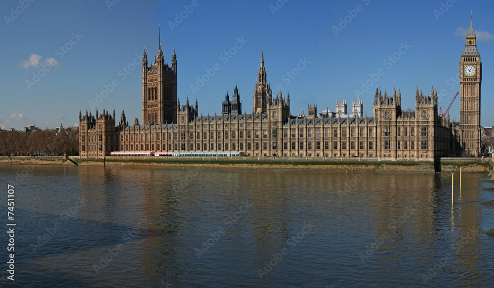 Big Ben and houses of Parliament, Londres
