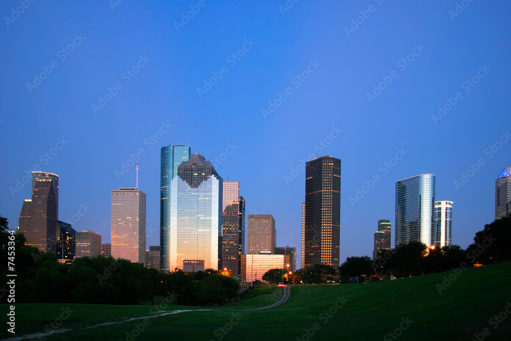 Obraz premium Houston, Texas skyline