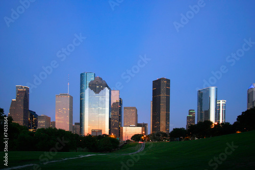 Houston  Texas skyline