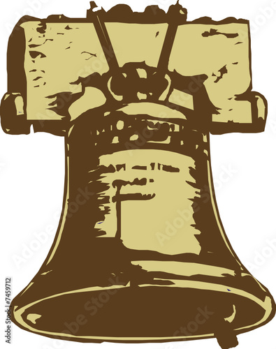 Vector old bell illustration