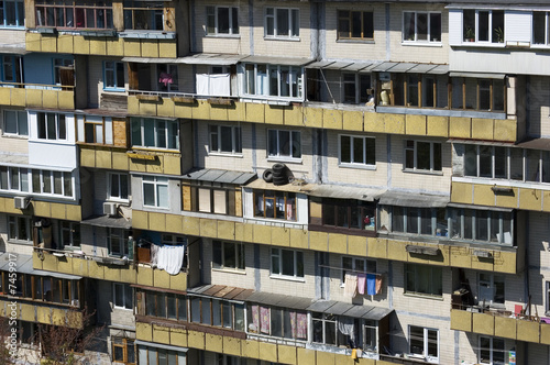 Residential Tower Block Facade