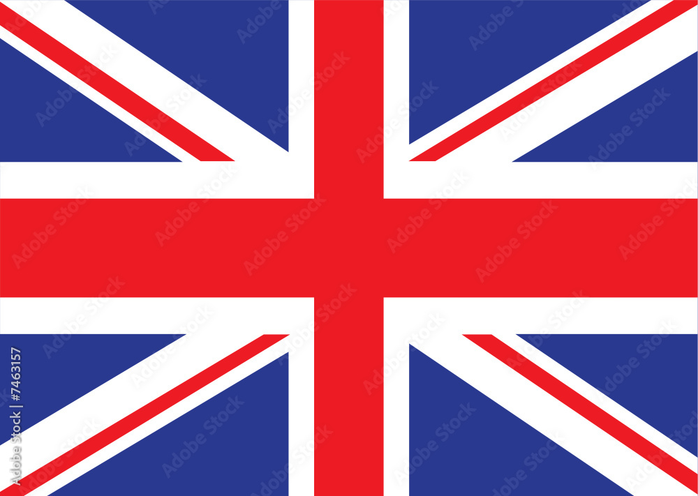 Illustrated version of the british flag ideal for a background Illustrated version of the british flag ideal for a background