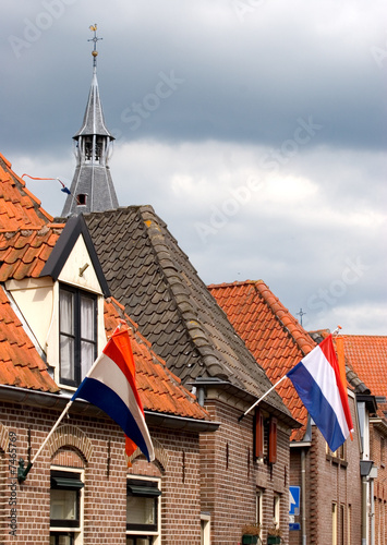 Hattem town on Queen's Day