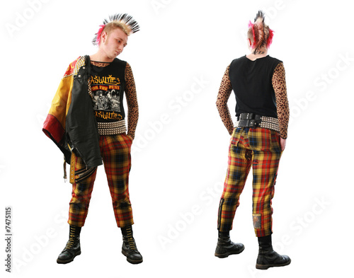 Cuadro en lienzo The Moscow street punk