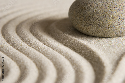 Photography Zen stone