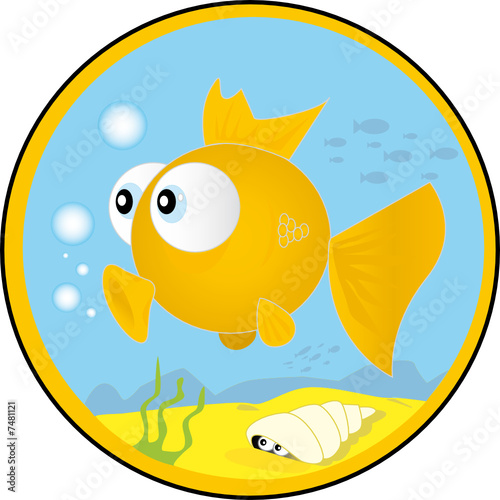 bubble the little goldfish
