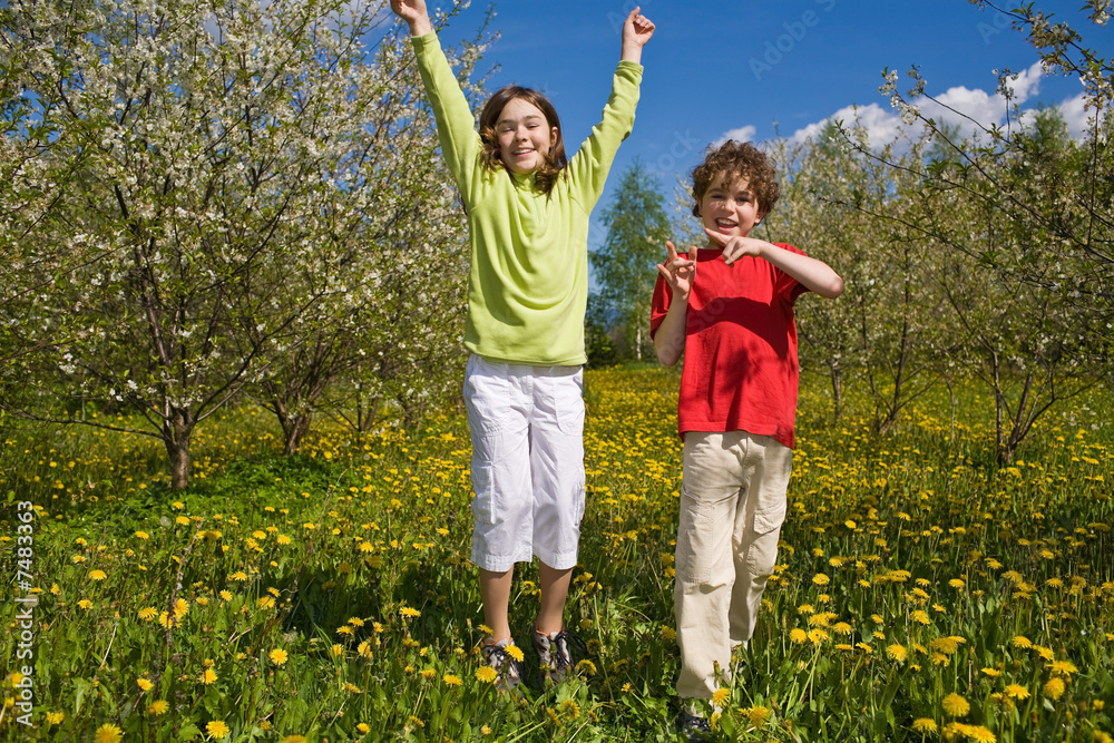 Fototapeta premium Kids