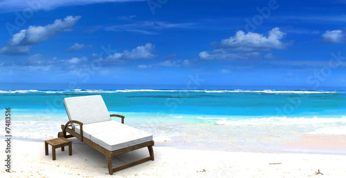 caraibean beach sit © FrankBoston