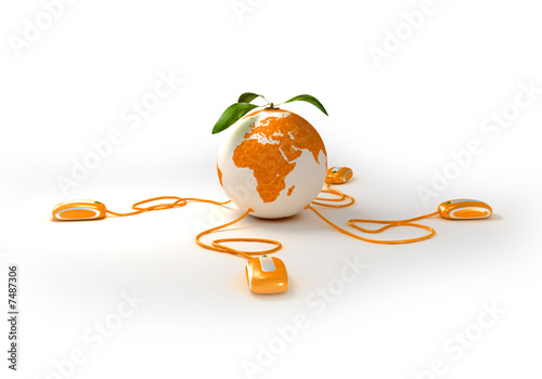 Orange web world