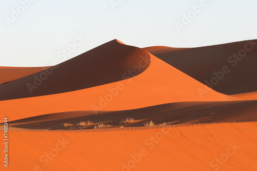 Red Sossusvlei dunes