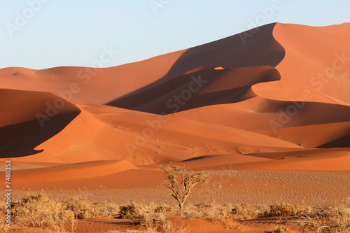 Photo Red Sossusvlei dunes