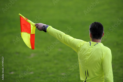Soccer referee photo