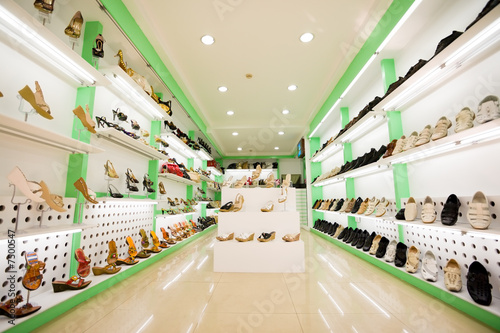 Schilderij op canvas shoes store
