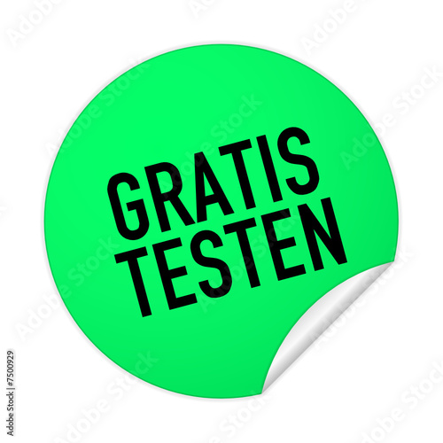 aufkleber gratis testen