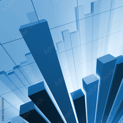financial stat background