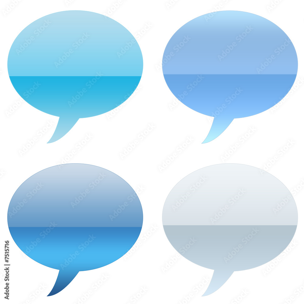 Speech Bubbles Captions Stock Illustration Adobe Stock