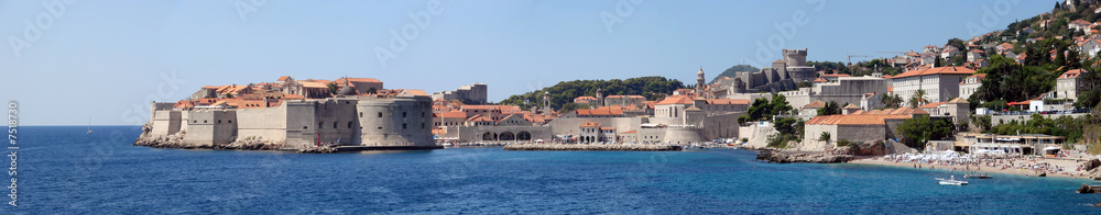 Old Dubrovnik panorama