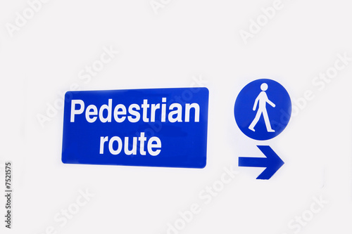 pedestrian sign