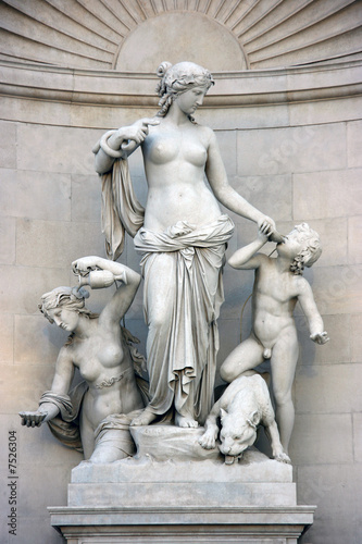 Statue of nymph Thetis