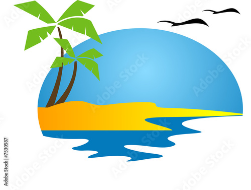 Tropical island 