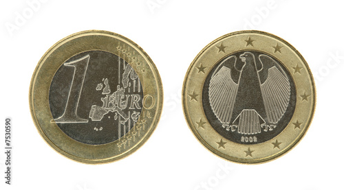 фотографія One Euro Coin