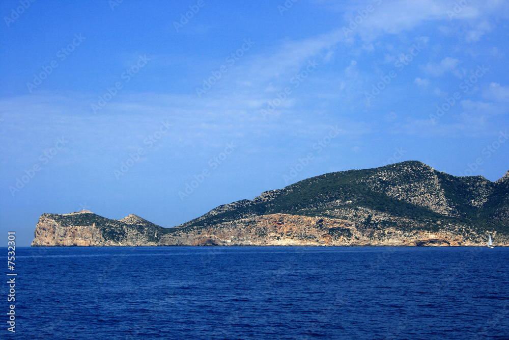 typische Küstenansicht Mallorca