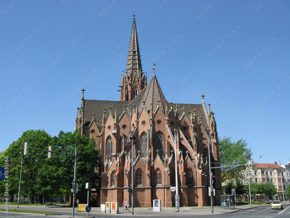 Christuskirche Hannover, Deutschland StockFoto Adobe Stock
