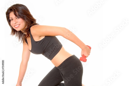 Latina Health And Fitness Girl