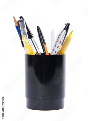 Set of pens with stand