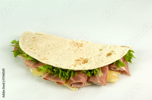 Piadina romagnola photo