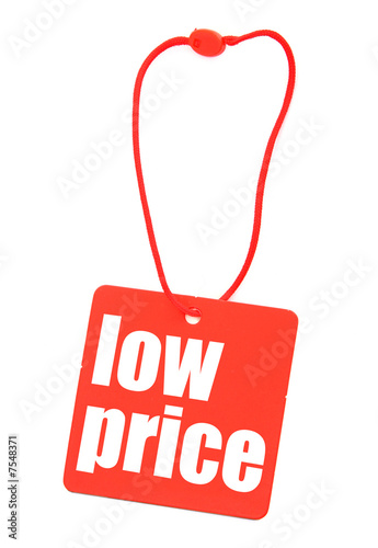 tag with low price