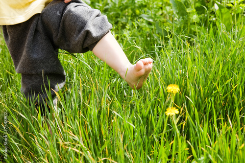 passes of child in summer