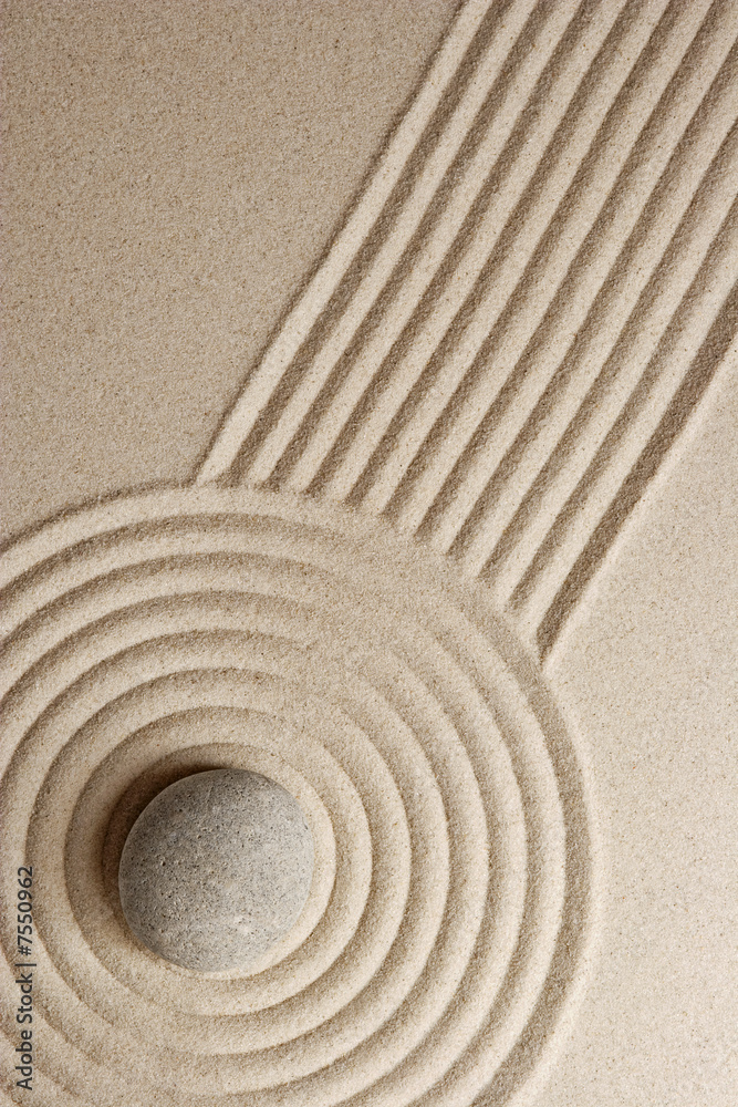 Naklejka premium Zen garden