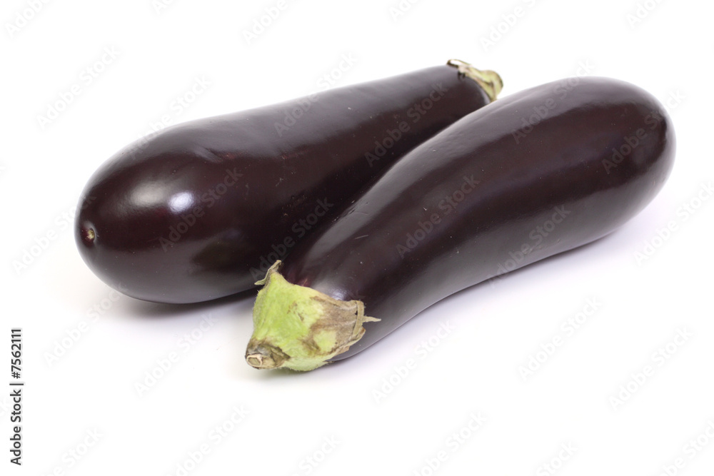 Two eggplant