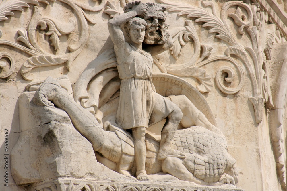 Obraz premium sculpture murale