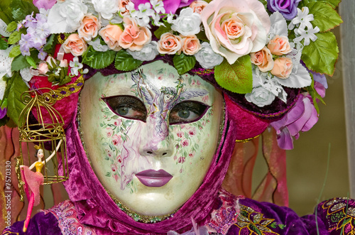 Fototapeta Naklejka Na Ścianę i Meble -  Venice carnival mask